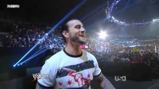 WWE Raw 7-25-11: CM Punk Returns and John Cena is new WWE Champion [HD] FULL