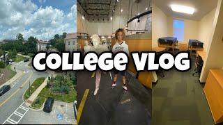 COLLEGE VLOG | SPEND THE DAY WITH A HIGH SCHOOL KID LIVING ON A COLLEGE CAMPUS!!!