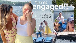 sneakily getting my best friend ENGAGED!!!! *we almost ruined it*