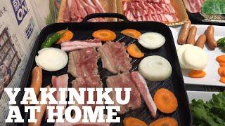 YAKINIKU DINNER AT HOME