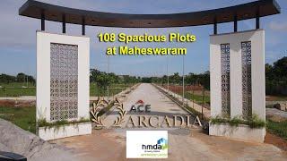 HMDA and RERA Approved Open Plots at #Maheswaram | Ace Arcadia