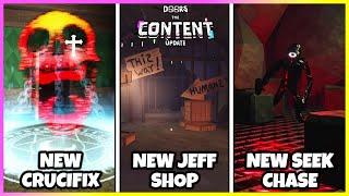 DOORS Changes & New Things added in THE CONTENT UPDATE! [ROBLOX]