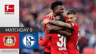 Bayer 04 Leverkusen - FC Schalke 04 4-0 | Highlights | Matchday 9 – Bundesliga 2022/23