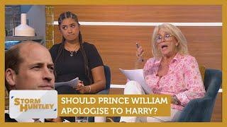 Royal Rift: Should William apologise to Harry? Feat. Carole Malone & Shay Kaur | Storm Huntley