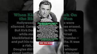 How Kirk Douglas Changed Hollywood Forever!