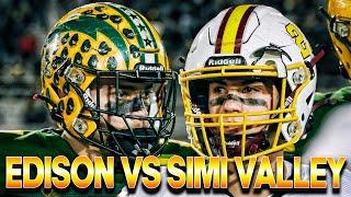 Edison vs Simi Valley‼️- Division 3 CIFSS Championship -  QB Sam Thomson Goes INSANE