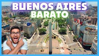 ¿QUÉ TAN BARATO ESTÁ BUENOS AIRES? ¡Guía completa de viaje️! Argentina 2024 