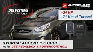 Increase Horsepower and torque on your Hyundai Accent 1.6 CRDI with DTE PowerControl X!