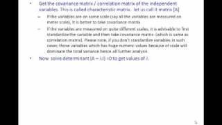 How to do Pricipal Component Analysis (PCA)