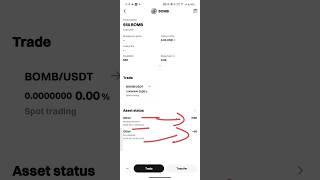 Bombie Airdrop received extra token #bombie #habibgyanhkd