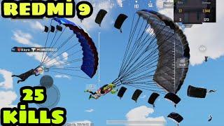 Redmi 9 pubg mobile test gameplay | 22 KİLLS | 4 fingers no gyro PUBG MOBİLE