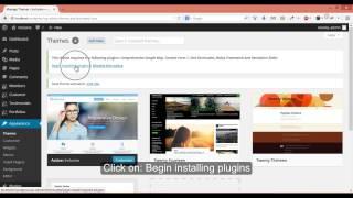 Install Inclusive Template and Plugins Without Demo Data