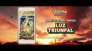 JCC Pokémon Pocket: Luz Triunfal | ¡Disponible el 28 de febrero!