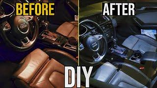 Audi A4 B8 How to change all interior lights to LED - tutorial DIY