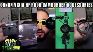 Canon VIXIA HF R800 Camcorder accessories