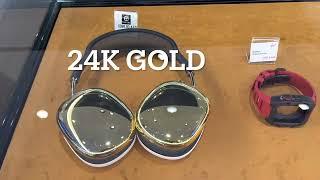 24k Gold iPhone 14 in Dubai | Apple AirPods Max