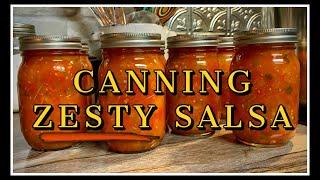  CANNING Zesty Salsa with Me!