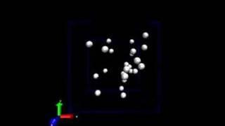 Gas Kinetics Simulation in VMD/MATLAB