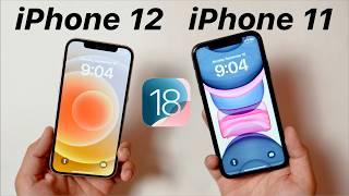 iPhone 11 vs iPhone 12 iOS 18 Speed Test!