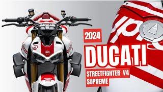 2024 Ducati Streetfighter V4 Supreme : The Ultimate Blend of Performance and Style | Motorbikespace