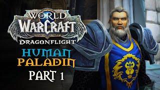 World of Warcraft: Dragonflight Playthrough | Part 1: The Dragon Isles Await | Human Paladin