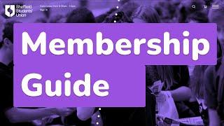 Setting up memberships guide