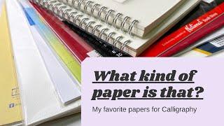 The Best Calligraphy Papers to Use for Your Brush Pens | Philippines