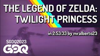 The Legend of Zelda: Twilight Princess by mralberto23 in 2:53:33 - Summer Games Done Quick 2023