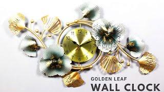 Why Does Everyone Like The Ralf Golden Leaf Wall Clock? @antaryuga