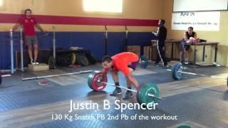 Aug 29 Justin Spencer Training