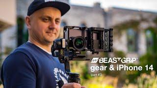 iPhone 14 and Beastgrip Gear Part #3. + Sample video shot with Beastgrip Lenses.