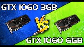 GTX 1060 (3GB) vs GTX 1060 (6GB) - COMPARISON