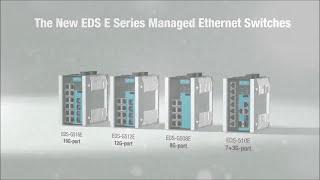 Industrial Managed Ethernet Switches - Moxa EDS 500E series