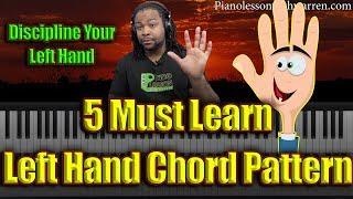 5 Must Learn Left-Hand Chord Patterns