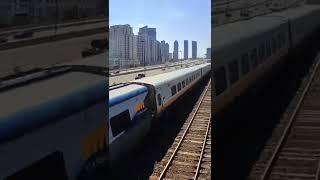 On the go  #fpv #fpvdrone #trains #toronto #speed