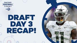 Day 3 2024 NFL Draft Recap: Troy Franklin falls to Broncos, Cowboys pass on RBs, & more! (FFT in 5)