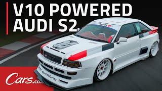 Audi S2 with V10 Engine Swap: R8 Donates its Engine for Crazy Custom Build