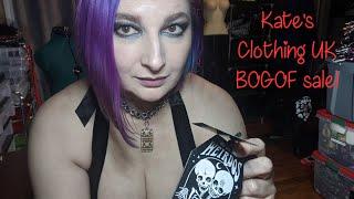 Kate's Clothing UK BOGOF Goth on a budget Gothic clothing Haul Killstar Necessary Evil 