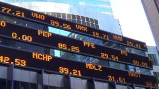 Giant Stock Market Board