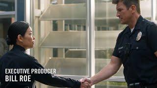 Officer John Nolan receives the golden ticket | The Rookie S05E01