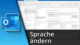 Outlook Sprache ändern | Sprache in Outlook umstellen  Tutorial