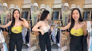 Try on haul || Dress miniset import elegan murah