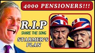 Pensioners fight Starmer with Dad's army song. #KEIRSTARMER #ukpolitics #comedysong #starmer