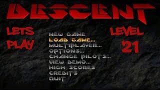 Let's Play "Descent" Level 21 with AKBoarder22