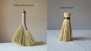 How To Make A Turkey Wing Broom & Skillet Brush - Raleigh Klotzek (Wild Crafted Home)