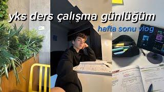 Hafta sonu benimle ders çalışın ‍ | 11. sınıf | #benimlebirgün #yks #vlog