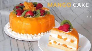 Mango Cake Recipe (芒果蛋糕) | Chinese Bakery Style