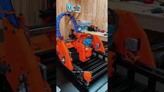 DIY Tiny CNC build preview! | #shorts #shortsfeed #shortsvideo #shortsyoutube #ivanmiranda