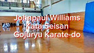 Johnpaul Williams - Gojuryu Karatedo Kata Seisan at the Daisen Omagari Budokan 2023