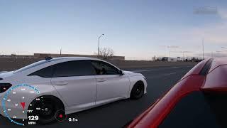 Joel Felix accord 2.0T w type R turbo bolts on vs Type R FK8 bolts on